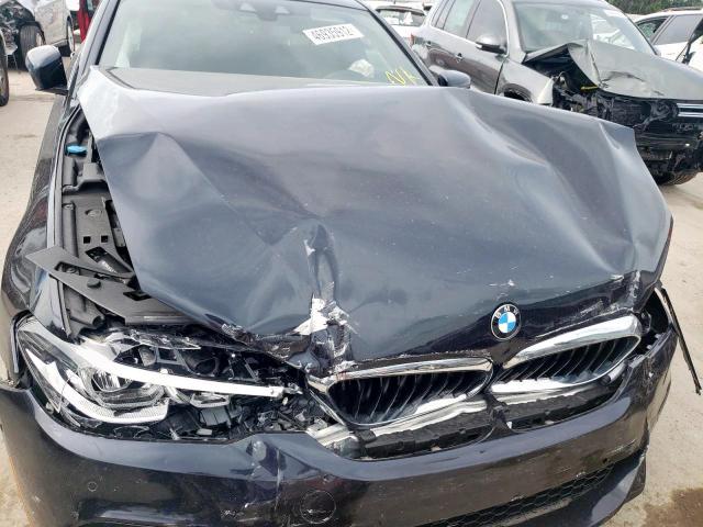 Photo 9 from auction – 2019 BMW 540 I with VIN WBAJE5C57KWW36518