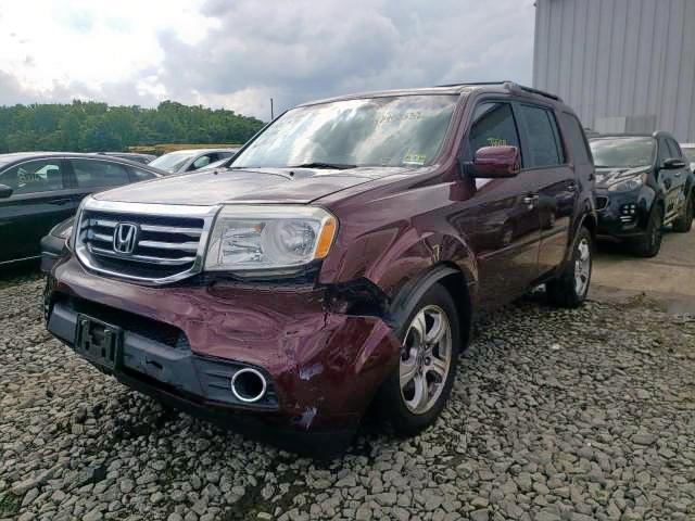 Photo 2 from auction – 2012 HONDA PILOT EXL with VIN 5FNYF4H50CB018853