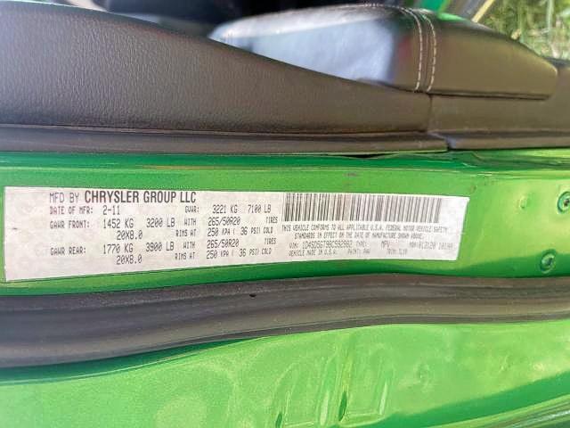 Photo 10 from auction – 2011 DODGE DURANGO CI with VIN 1D4SD5GT9BC592982
