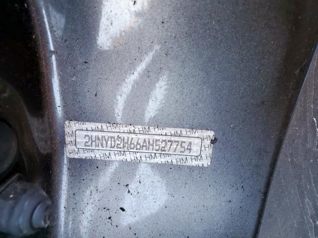 Photo 10 from auction – 2010 ACURA MDX TECHNO with VIN 2HNYD2H66AH527754