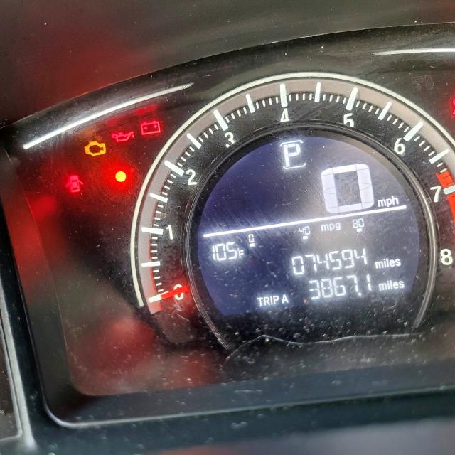 Photo 8 from auction – 2016 HONDA CIVIC LX with VIN 2HGFC2F59GH537800