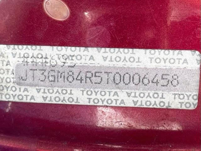 Photo 10 from auction – 1996 TOYOTA 4RUNNER with VIN JT3GM84R5T0006458
