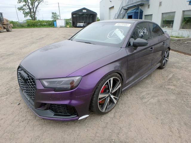 Photo 2 from auction – 2018 AUDI RS3 with VIN WUABWGFF1J1900237