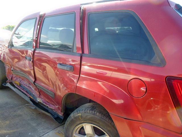 Photo 10 from auction – 2006 JEEP GRAND CHER with VIN 1J4GS48K86C263229
