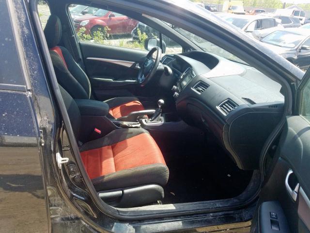 Photo 5 from auction – 2014 HONDA CIVIC SI with VIN 2HGFB6E59EH200083