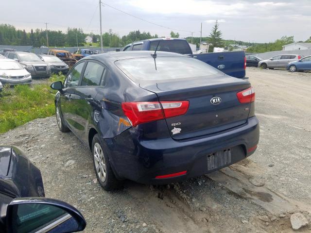 Photo 3 from auction – 2013 KIA RIO LX with VIN KNADM4A37D6298049