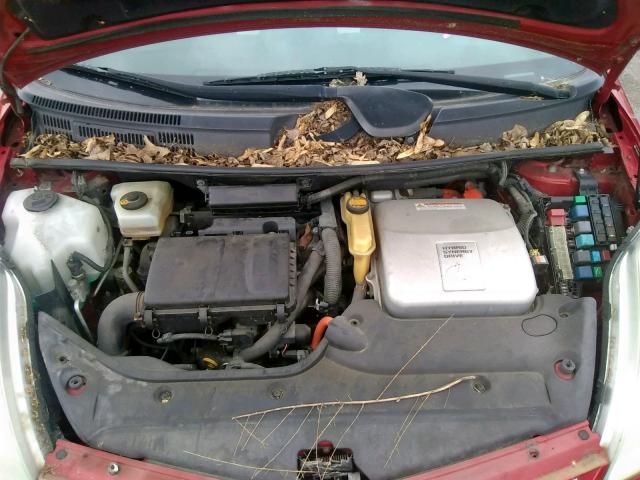 Photo 7 from auction – 2008 TOYOTA PRIUS with VIN JTDKB20U387747595