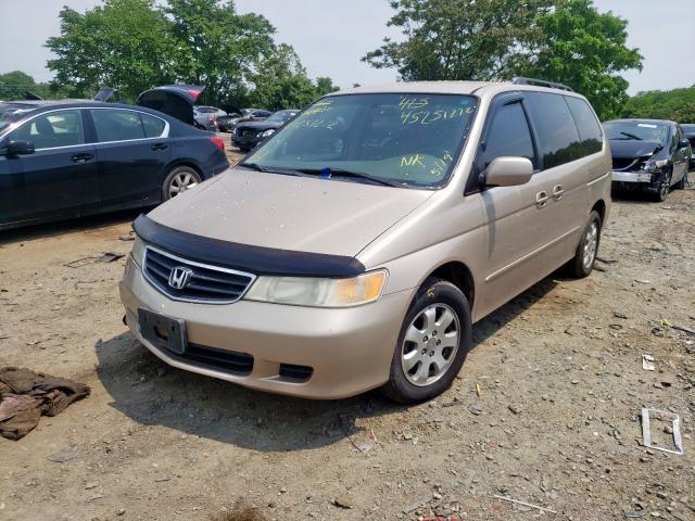 Photo 2 from auction – 2002 HONDA ODYSSEY EX with VIN 5FNRL186X2B004574