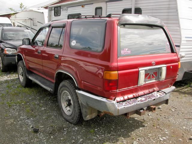 Photo 3 from auction – 1993 TOYOTA 4RUNNER SR with VIN JT4VN36H7P0015708