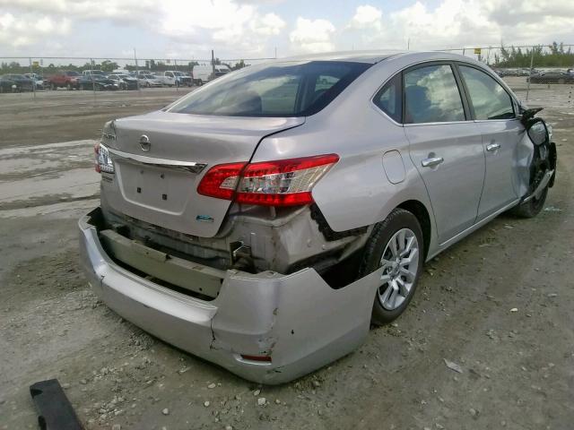 Photo 4 from auction – 2014 NISSAN SENTRA S with VIN 3N1AB7AP2EY216290