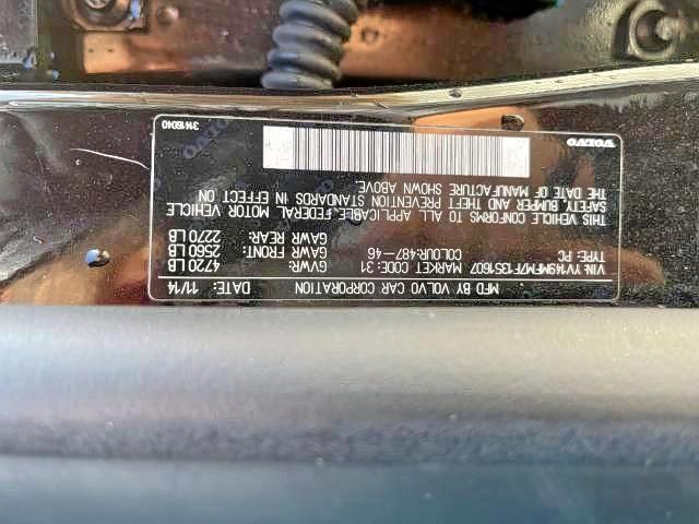 Photo 10 from auction – 2015 VOLVO S60 PLATIN with VIN YV149MFM7F1351607