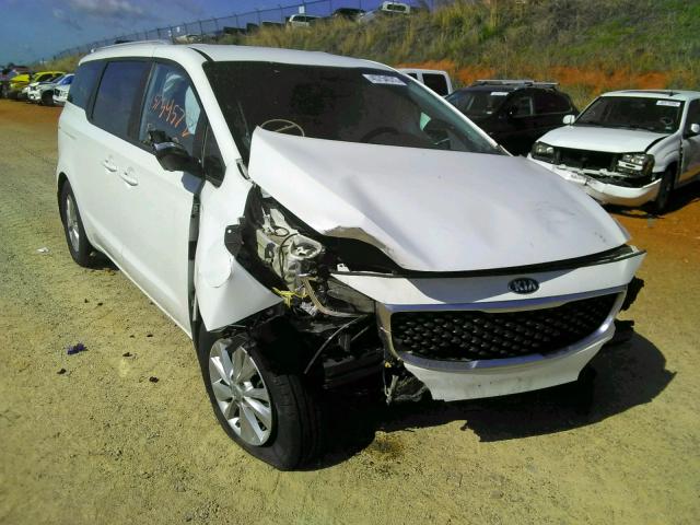 KIA SEDONA LX 2015 with VIN KNDMB5C14F6021436 - Photo from auction