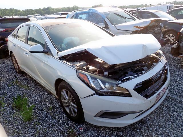 HYUNDAI SONATA SE 2017 with VIN 5NPE24AF4HH534840 - Photo from auction