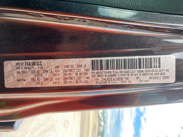 Photo 10 from auction – 2018 JEEP WRANGLER U with VIN 1C4HJXDG2JW138539