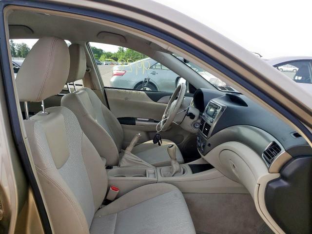 Photo 5 from auction – 2008 SUBARU IMPREZA OU with VIN JF1GH63658G832338