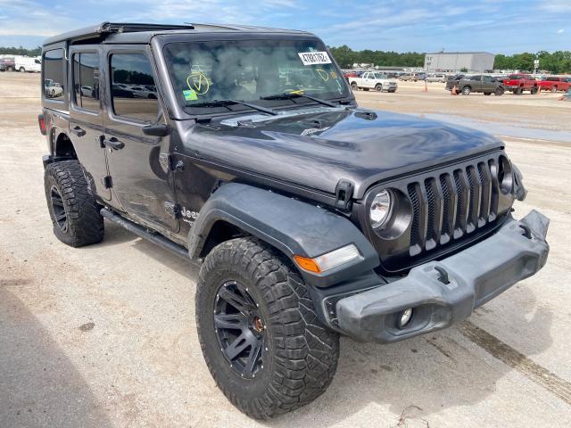 JEEP WRANGLER U 2018 with VIN 1C4HJXDG2JW138539 - Photo from auction