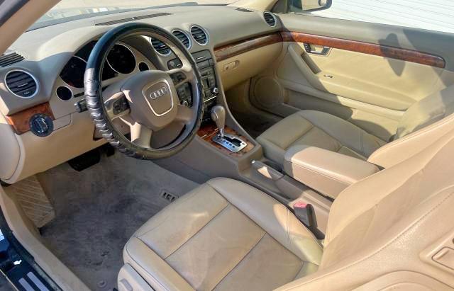 Photo 9 from auction – 2008 AUDI A4 2.0T CA with VIN WAUAF48H28K016783