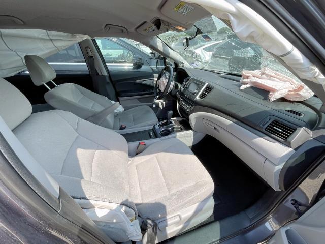Photo 5 from auction – 2016 HONDA PILOT LX with VIN 5FNYF5H18GB015062
