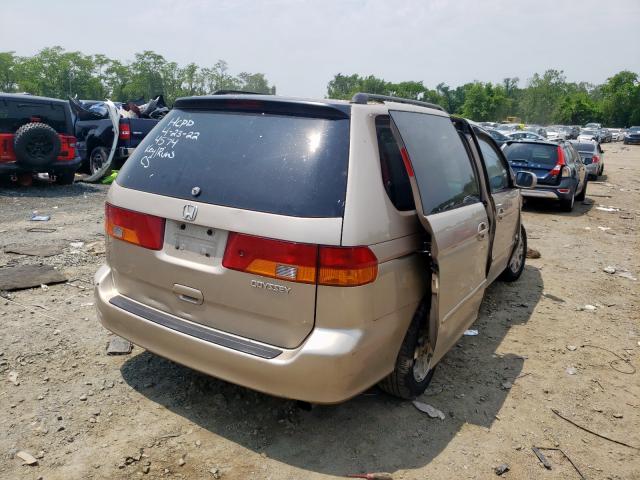 Photo 4 from auction – 2002 HONDA ODYSSEY EX with VIN 5FNRL186X2B004574