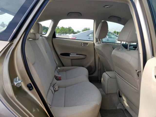 Photo 6 from auction – 2008 SUBARU IMPREZA OU with VIN JF1GH63658G832338