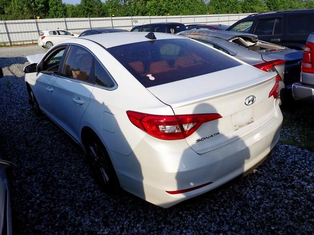 Photo 3 from auction – 2017 HYUNDAI SONATA SE with VIN 5NPE24AF4HH534840