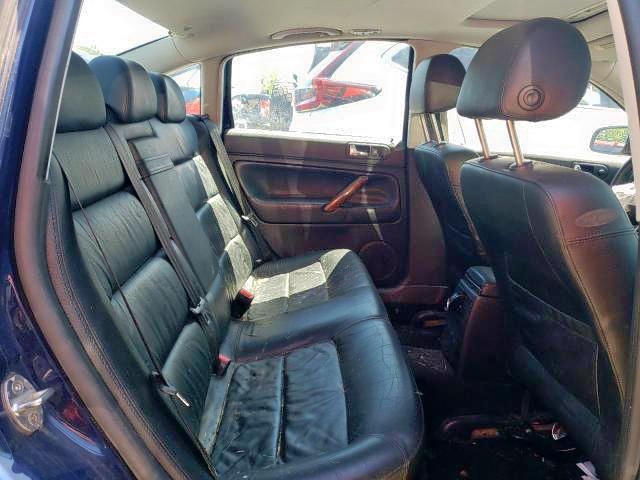 Photo 6 from auction – 2002 VOLKSWAGEN PASSAT GLX with VIN WVWTH63B32P039262