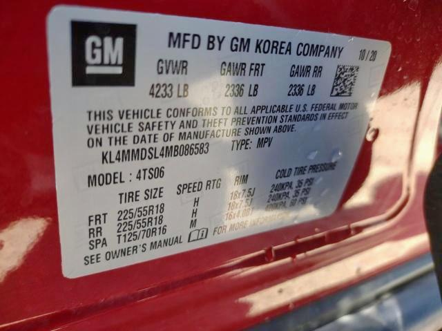 Photo 10 from auction – 2021 BUICK ENCORE GX with VIN KL4MMDSL4MB086583