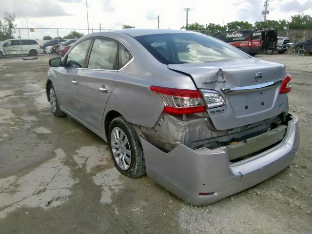 Photo 3 from auction – 2014 NISSAN SENTRA S with VIN 3N1AB7AP2EY216290