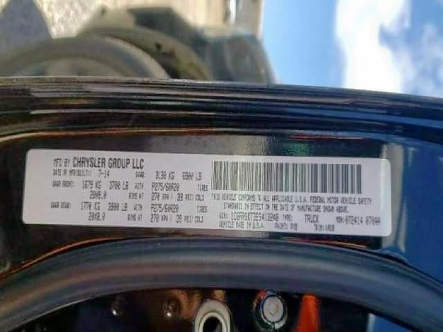 Photo 10 from auction – 2014 RAM 1500 ST with VIN 1C6RR6KT3ES413248