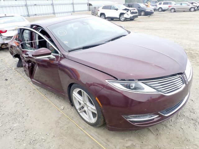 LINCOLN MKZ 2013 with VIN 3LN6L2GK7DR827743 - Photo from auction