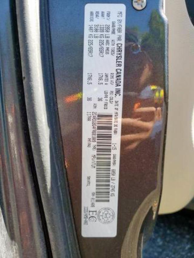 Photo 9 from auction – 2015 DODGE GRAND CARA with VIN 2C4RDGBG4FR681809