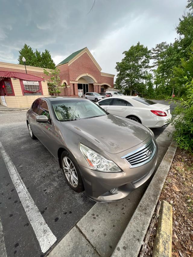 INFINITI G37 BASE 2011 with VIN JN1CV6APXBM507533 - Photo from auction