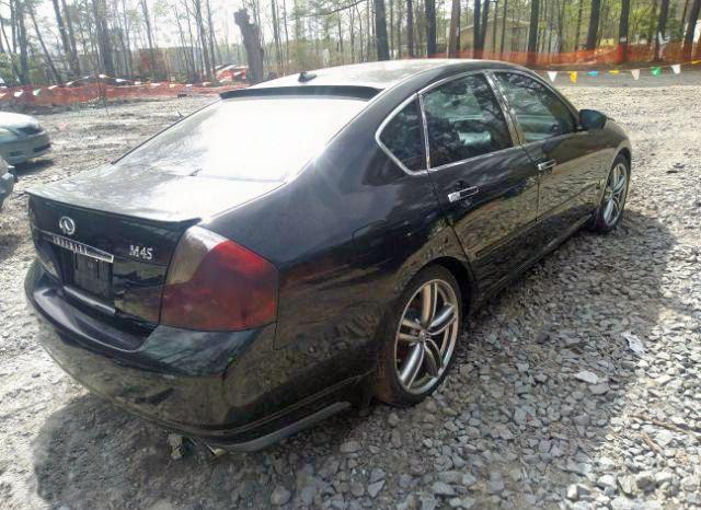 Photo 4 from auction – 2007 INFINITI M45 BASE with VIN JNKBY01E37M403029