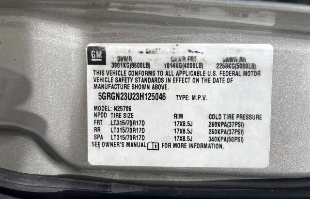 Фото 10 с аукциона – 2003 HUMMER H2 с VIN 5GRGN23U23H125046