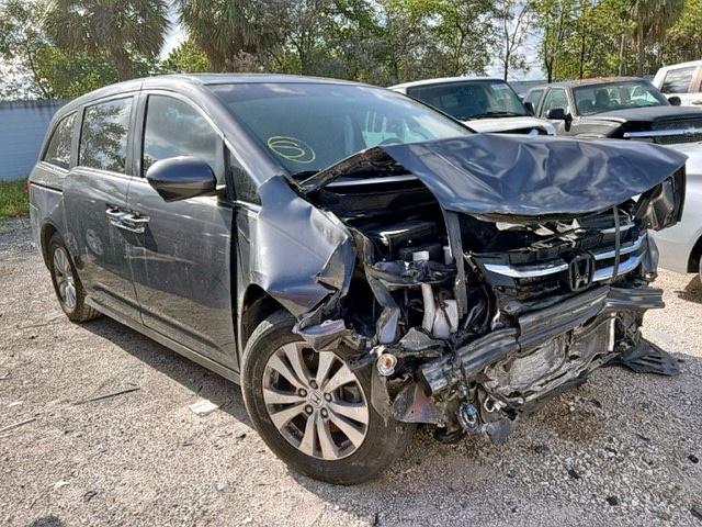 Photo 1 from auction – 2016 HONDA ODYSSEY EX with VIN 5FNRL5H67GB160246