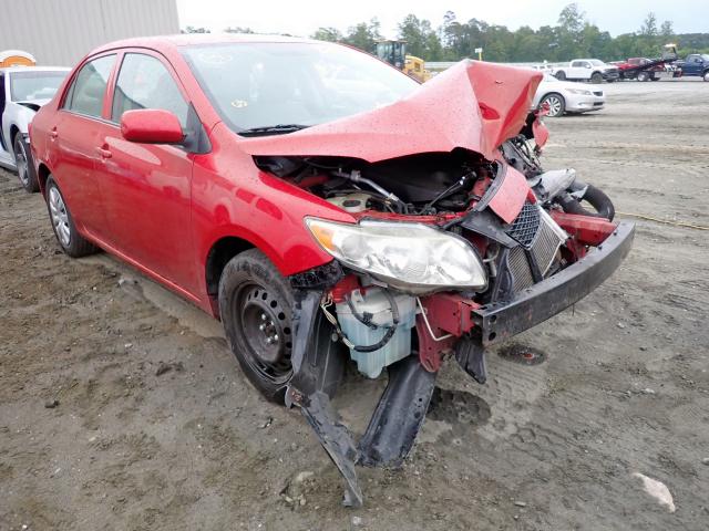 TOYOTA COROLLA BA 2009 with VIN 2T1BU40E79C154868 - Photo from auction