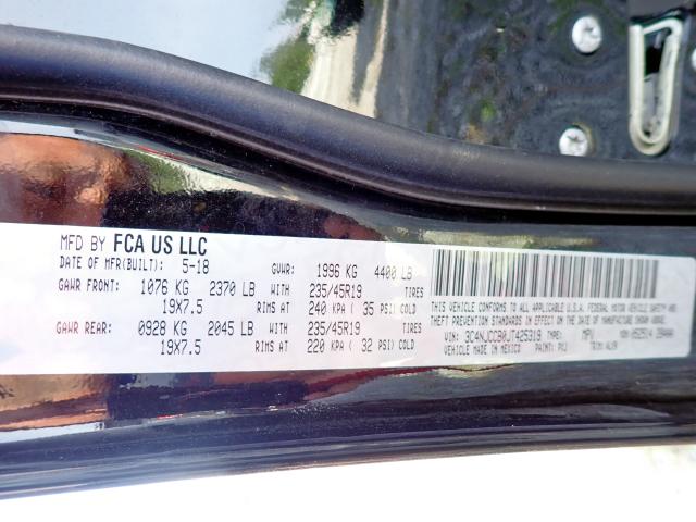 Photo 10 from auction – 2018 JEEP COMPASS LI with VIN 3C4NJCCB0JT425319