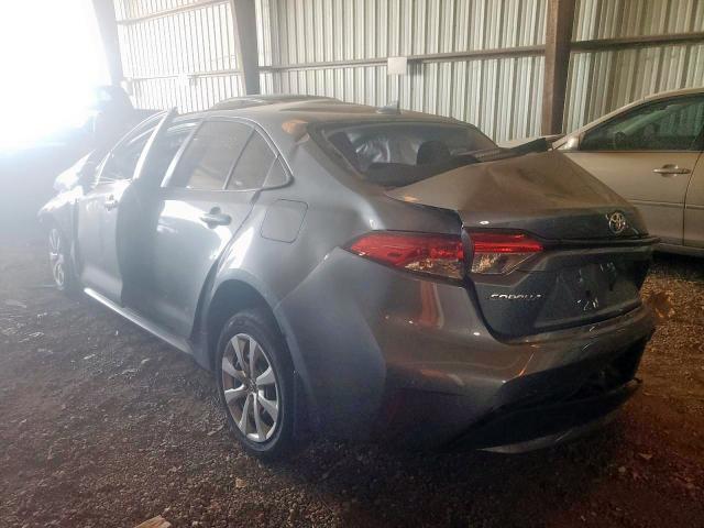 Photo 3 from auction – 2022 TOYOTA COROLLA LE with VIN JTDEPMAE8N3004614
