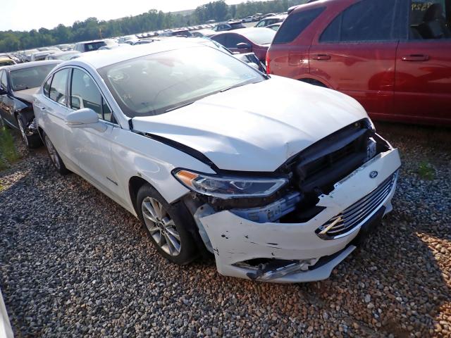 FORD FUSION SE 2017 with VIN 3FA6P0LU4HR410094 - Photo from auction