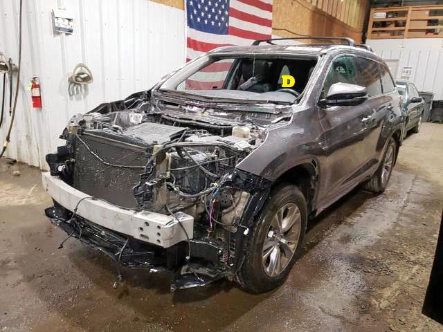Photo 2 from auction – 2015 TOYOTA HIGHLANDER with VIN 5TDJKRFH6FS155741