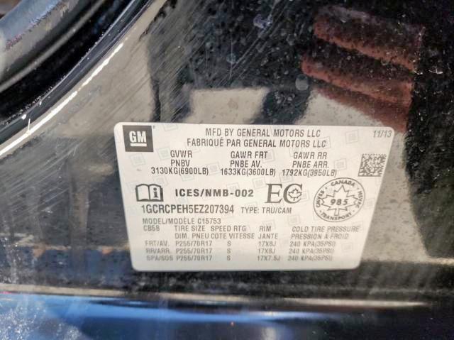 Photo 10 from auction – 2014 CHEVROLET SILVERADO with VIN 1GCRCPEH5EZ207394