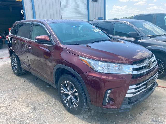 TOYOTA HIGHLANDER 2019 with VIN 5TDZZRFH1KS336058 - Photo from auction
