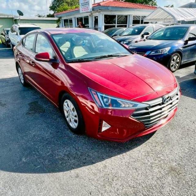 HYUNDAI ELANTRA SE 2019 with VIN 5NPD74LF2KH495070 - Photo from auction