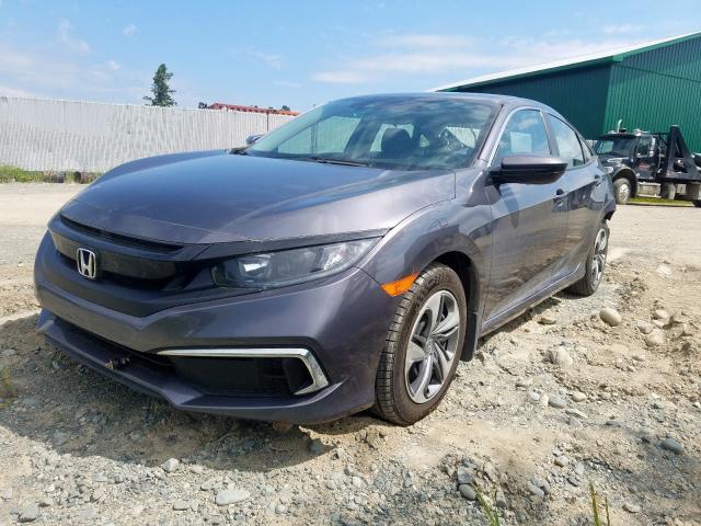 Photo 2 from auction – 2019 HONDA CIVIC LX with VIN 2HGFC2E50KH017334