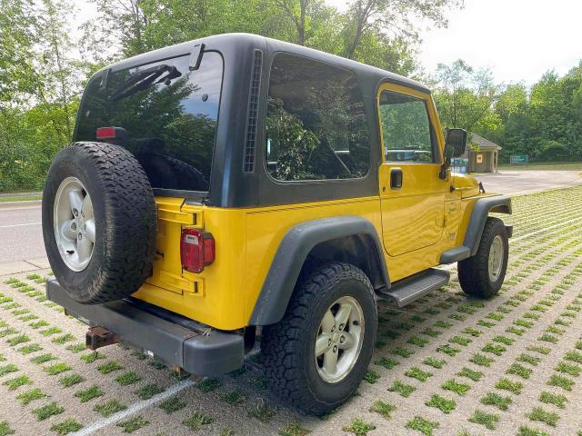 Photo 4 from auction – 2000 JEEP WRANGLER / with VIN 1J4FA49S3YP750427