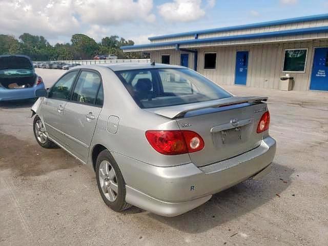 Photo 3 from auction – 2003 TOYOTA COROLLA CE with VIN 2T1BR32E03C154162