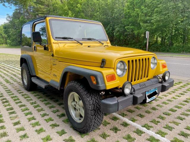 JEEP WRANGLER / 2000 with VIN 1J4FA49S3YP750427 - Photo from auction
