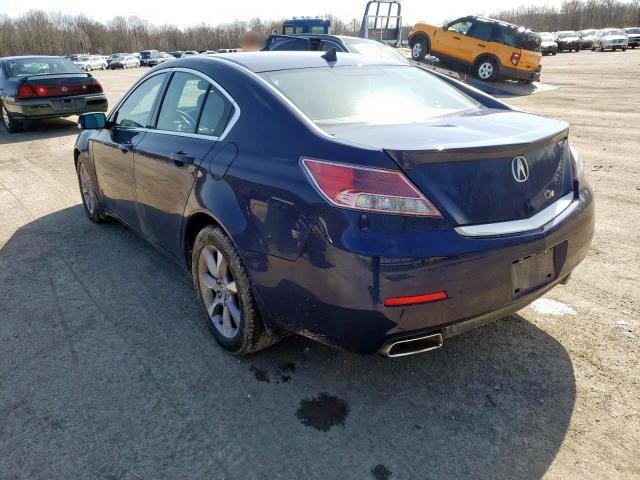 Photo 3 from auction – 2013 ACURA TL TECH with VIN 19UUA8F55DA011609