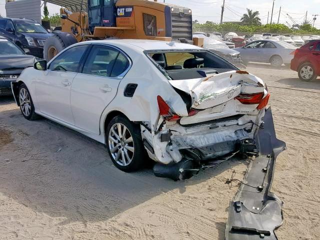 Photo 3 from auction – 2014 LEXUS GS 350 with VIN JTHBE1BL6E5030121