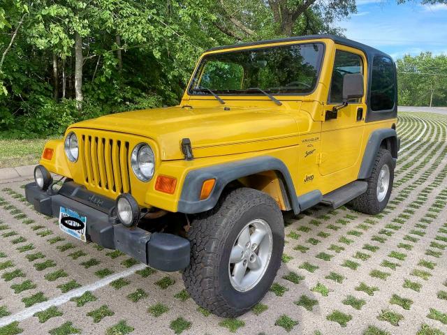 Photo 2 from auction – 2000 JEEP WRANGLER / with VIN 1J4FA49S3YP750427